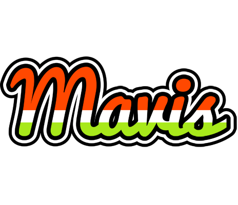 Mavis exotic logo