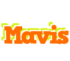 Mavis healthy logo