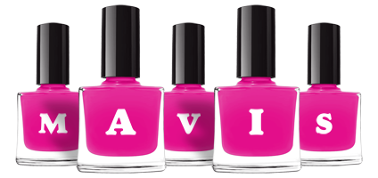 Mavis nails logo