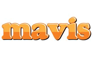 Mavis orange logo