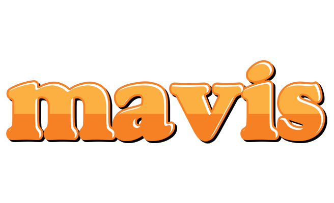 Mavis orange logo