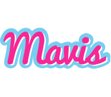 Mavis popstar logo