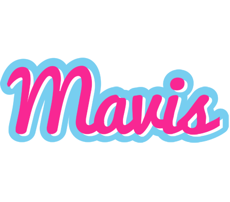 Mavis popstar logo