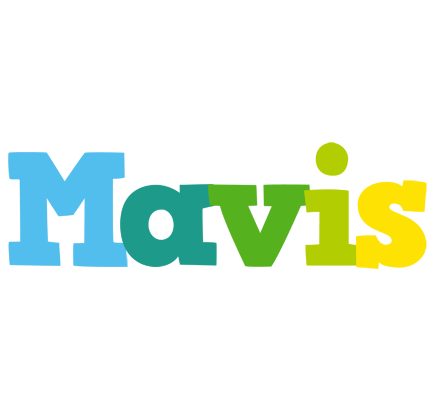 Mavis rainbows logo