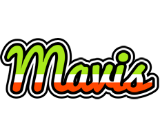 Mavis superfun logo