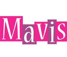 Mavis whine logo