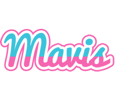 Mavis woman logo