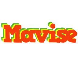 Mavise bbq logo