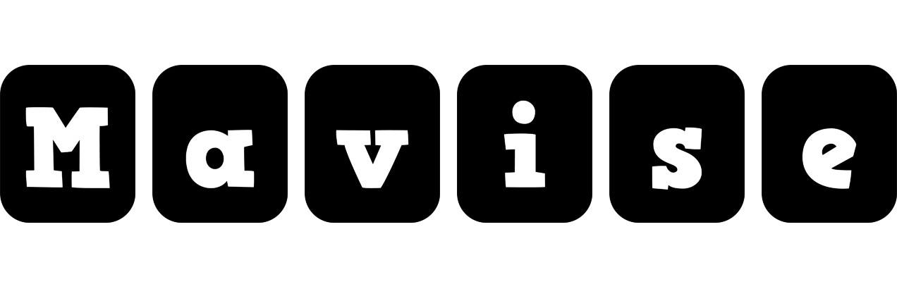 Mavise box logo