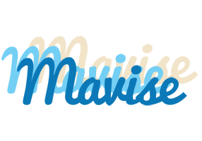 Mavise breeze logo