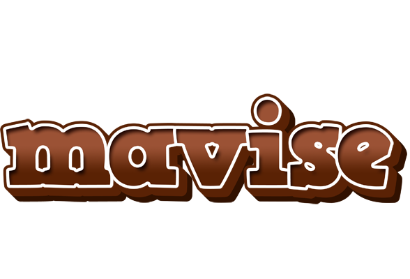 Mavise brownie logo