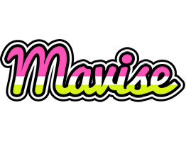 Mavise candies logo