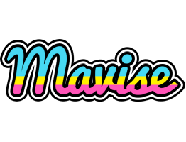 Mavise circus logo