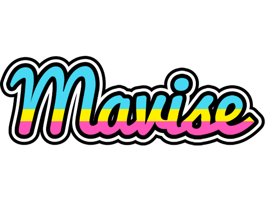 Mavise circus logo