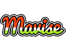 Mavise exotic logo