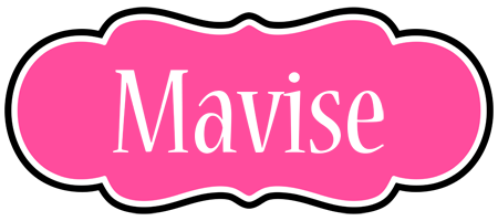 Mavise invitation logo