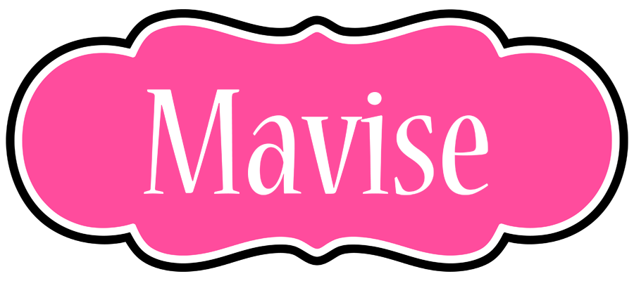 Mavise invitation logo
