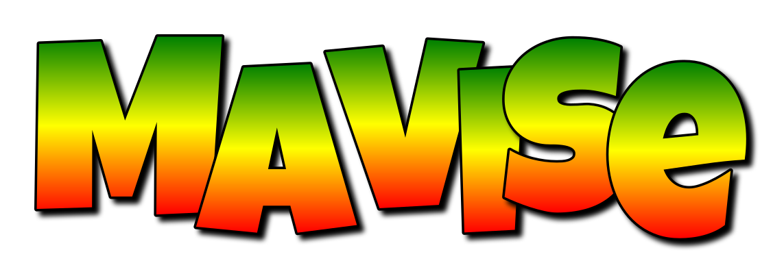 Mavise mango logo