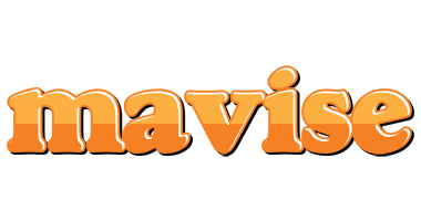 Mavise orange logo