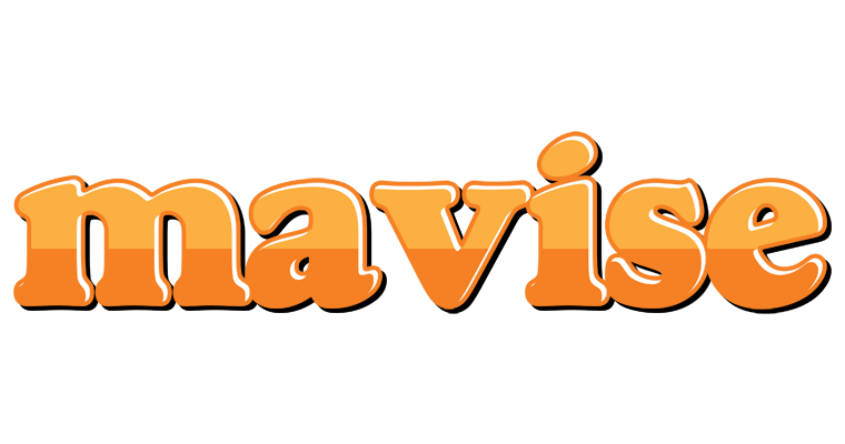 Mavise orange logo