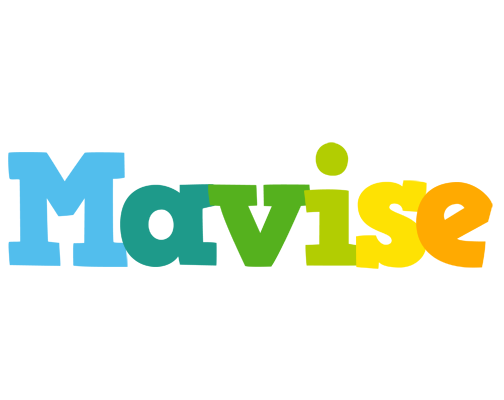 Mavise rainbows logo