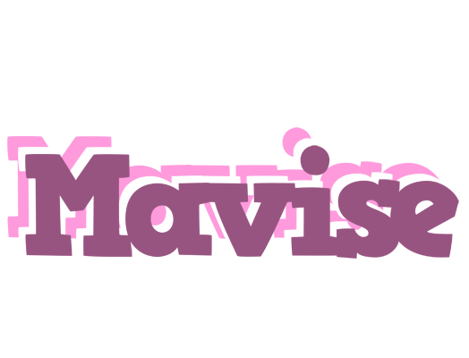 Mavise relaxing logo