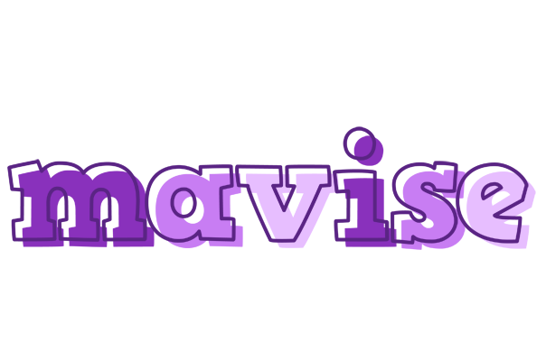 Mavise sensual logo