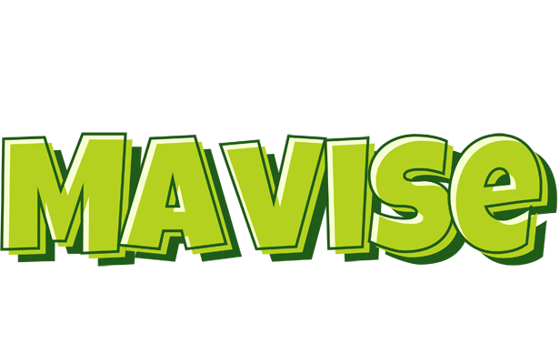 Mavise summer logo