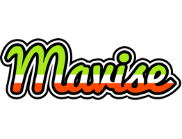 Mavise superfun logo