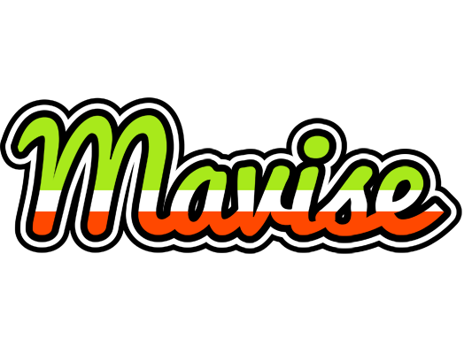 Mavise superfun logo