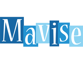 Mavise winter logo