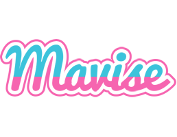 Mavise woman logo