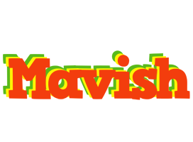 Mavish bbq logo