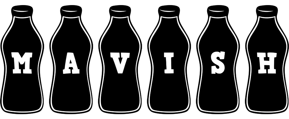 Mavish bottle logo