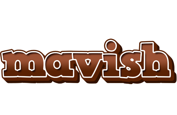 Mavish brownie logo