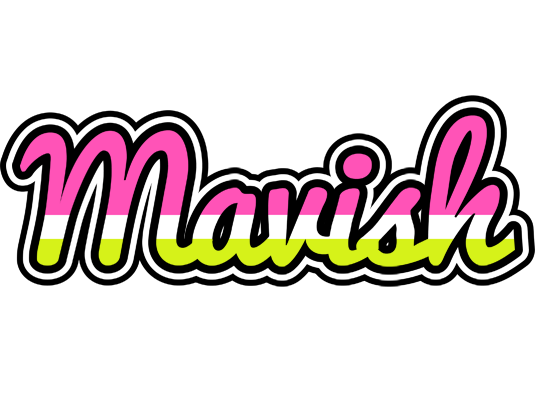 Mavish candies logo