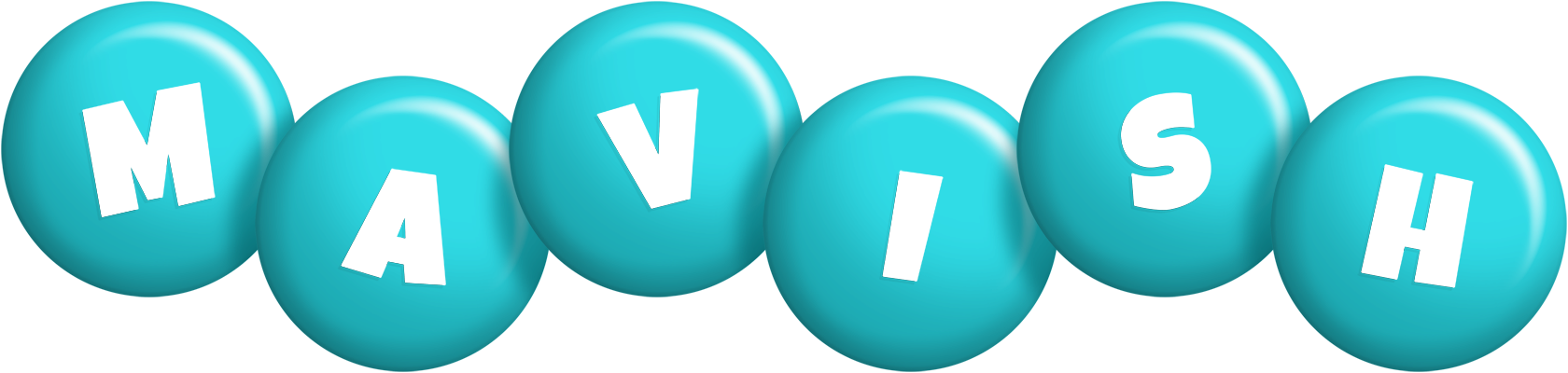 Mavish candy-azur logo