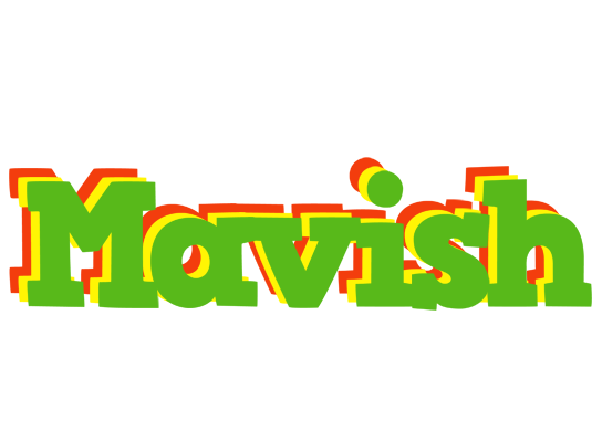 Mavish crocodile logo