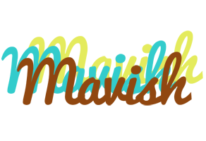 Mavish cupcake logo