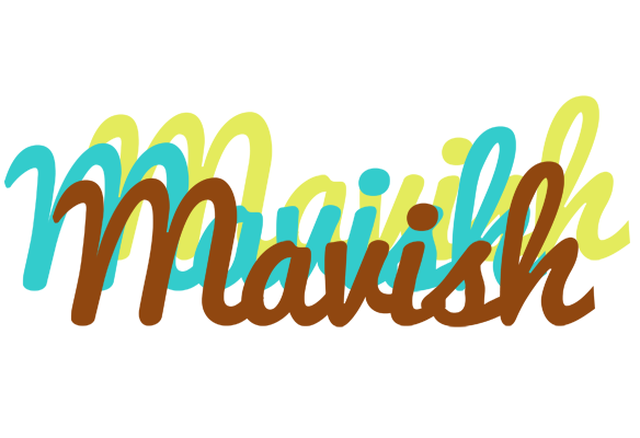 Mavish cupcake logo