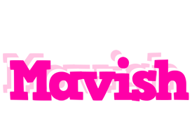 Mavish dancing logo