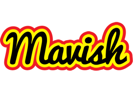 Mavish flaming logo
