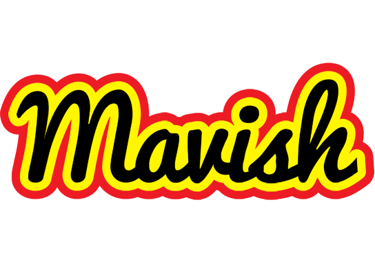 Mavish flaming logo