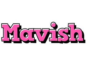 Mavish girlish logo