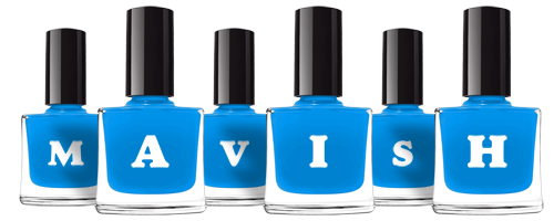 Mavish glossy logo