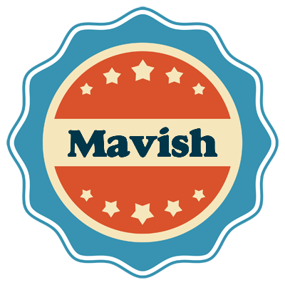 Mavish labels logo