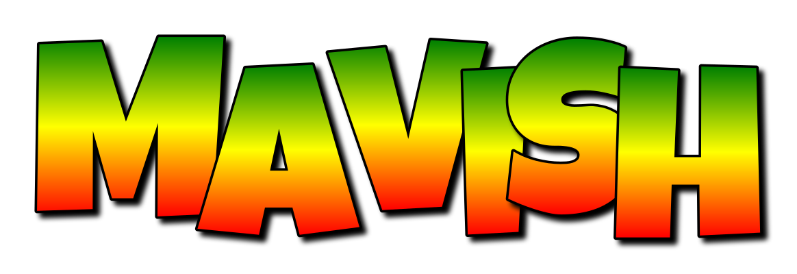 Mavish mango logo