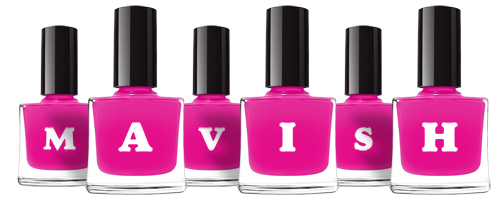 Mavish nails logo
