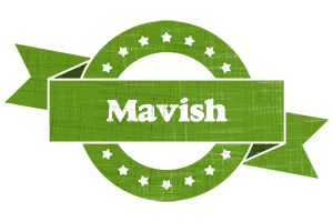 Mavish natural logo
