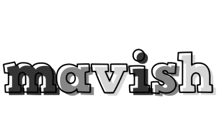 Mavish night logo
